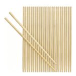 8 Inch Disposable Chopsticks, Separated Sleeved Individually Wrapped Disposable Bamboo Chopsticks, Bamboo Wooden for Noodles, Sushi, Asian Food