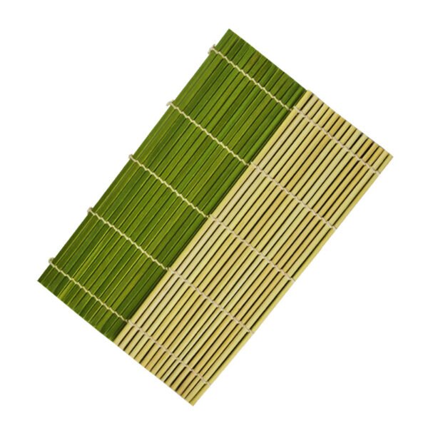 Bamboo Sushi Rolling Mats Makisu Sushi Mat Rolling Mat for Homemade Making Diy Japanese Food Prep Foldable Wood Making Pad Kitchen Seafood Tool