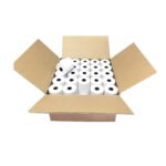 3 1/8-inch (57x40mm) Thermal Receipt Paper Roll, 70gsm, Water- and Oil-Resistant POS Paper